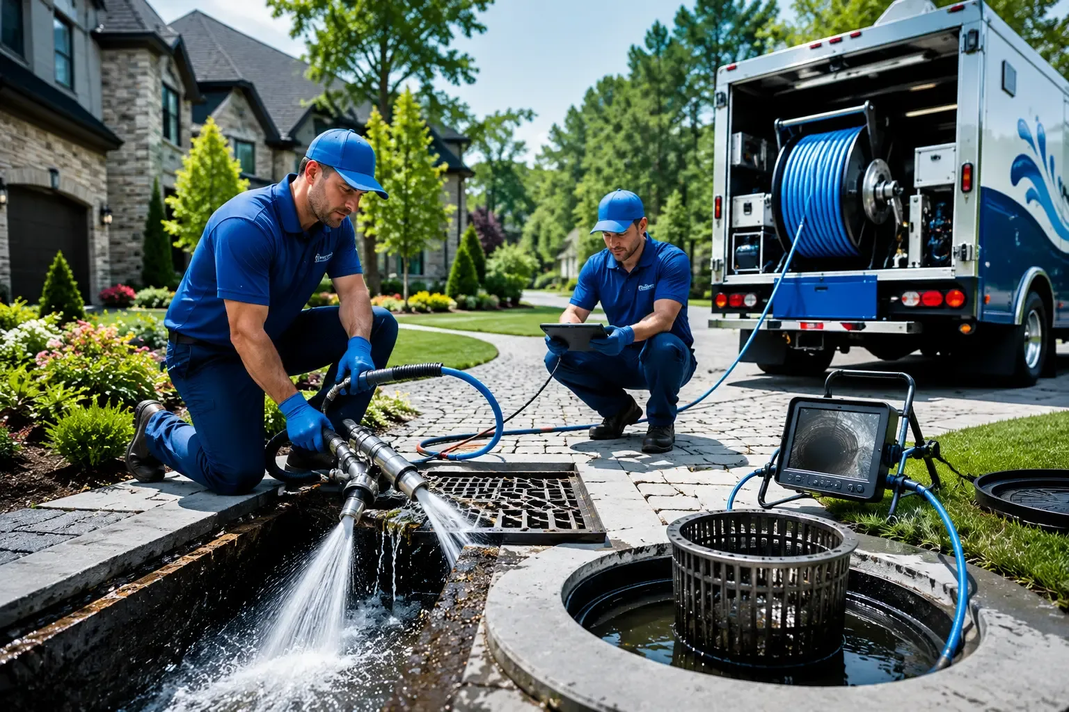 Local outdoor drain cleaning professionals in Maben, WV